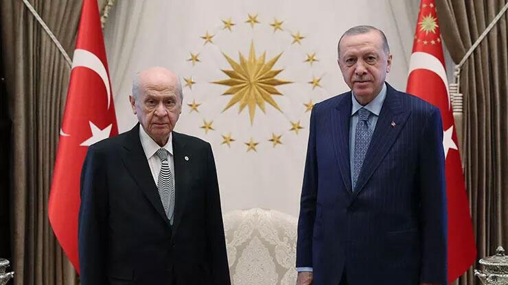 Son dakika... Cumhurbaşkanı Erdoğan, MHP lideri Bahçeli ile görüşüyor