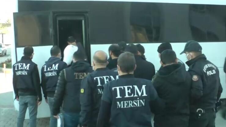 Mersin'de 4 DEAŞ şüphelisine tutuklama