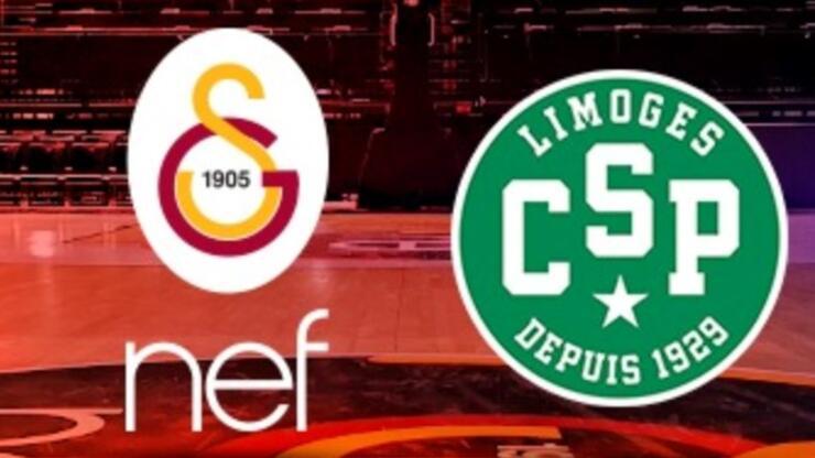 Galatasaray Limoges basketbol maçı hangi kanalda, ne zaman, saat kaçta?