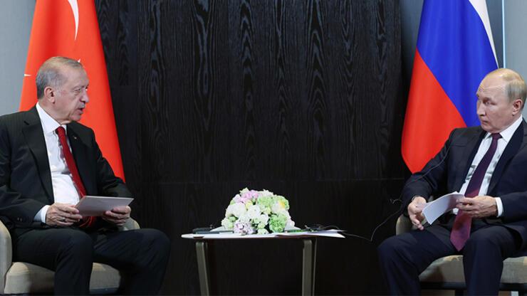 Son dakika haberi: Cumhurbaşkanı Erdoğan, Putin ile görüştü