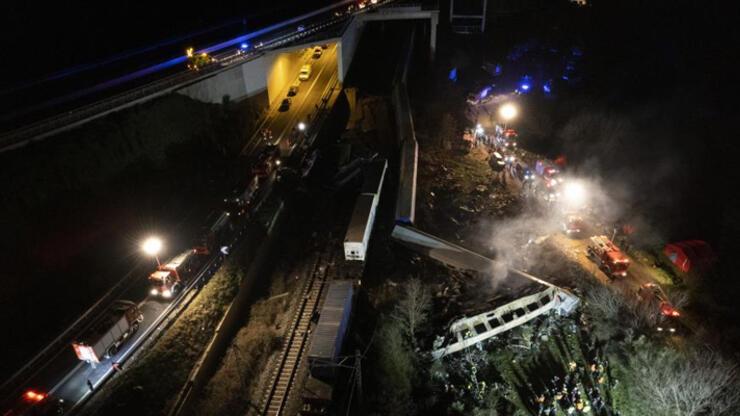 Yunanistan’daki tren kazasında can kaybı 38’e yükseldi
