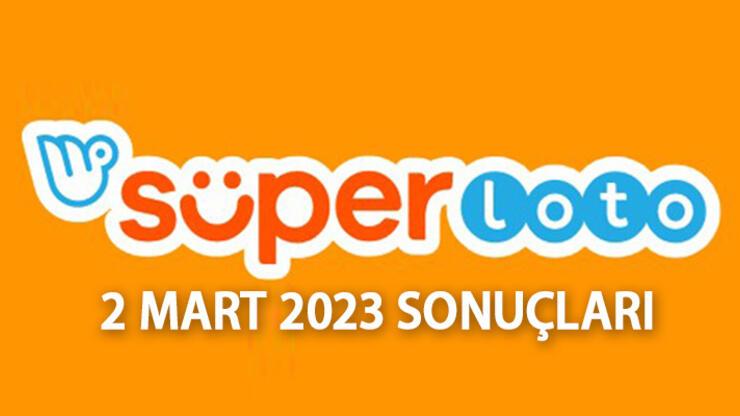 Süper Loto 2 Mart 2023 sonuçları ve bilet sorgulama millipiyangoonline.com sayfasında!