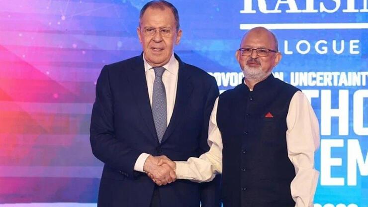 Rusya Dışişleri Bakanı Lavrov'a Hindistan'da şoke eden tepki! Alay konusu oldu
