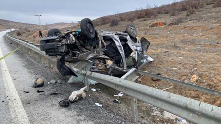 Yozgat’ta feci kaza: Anne-baba öldü, çocukları yaralandı