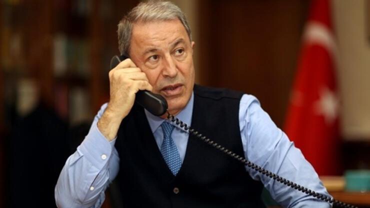 Son dakika... Bakan Akar, Yunanistan Savunma Bakanı ile telefonda görüştü