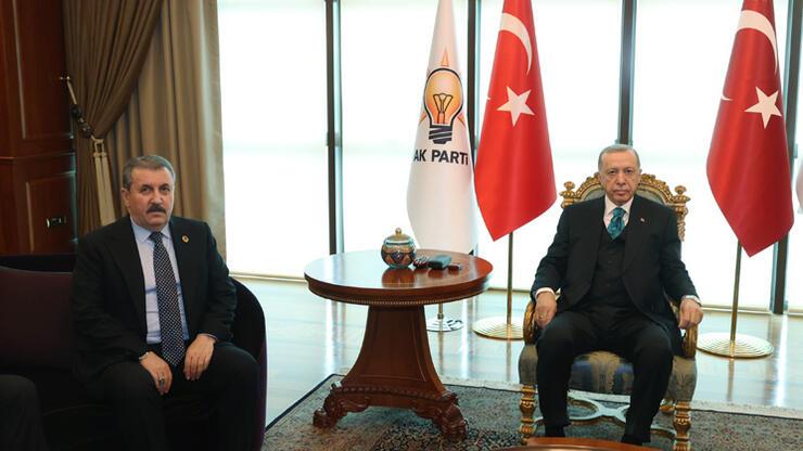 SON DAKİKA: Erdoğan-Destici görüşmesi sona erdi!