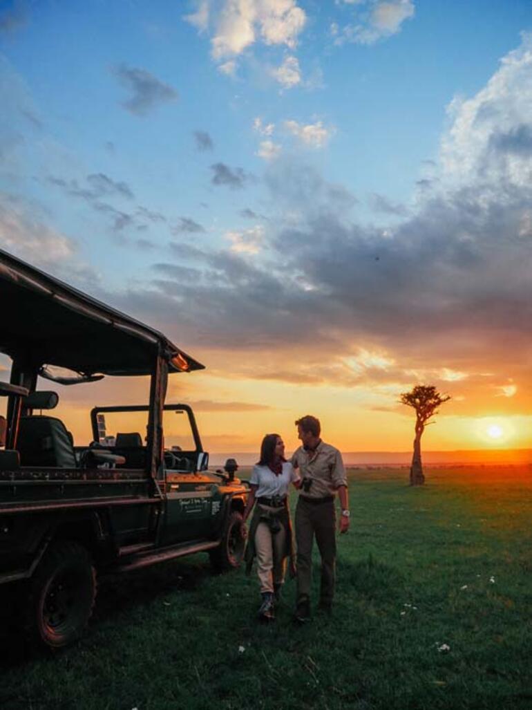 Masai Marada safari: Bir temel yaşam motivasyon simulasyonu