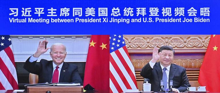 Çin Devlet Başkanı Xi ile ABD Başkanı Biden çevrimiçi görüştü