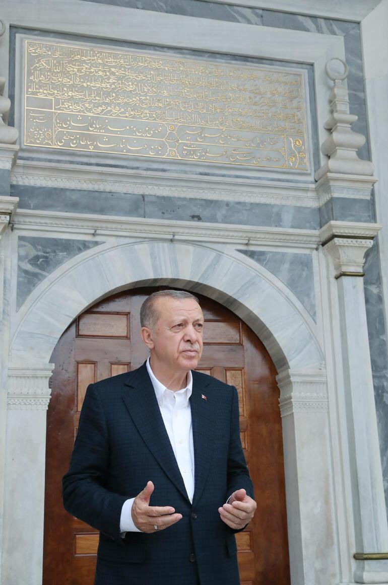 Son dakika... Ayazma Camii açıldı Cumhurbaşkanı Erdoğandan önemli açıklamalar