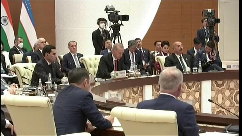 Şanghay İşbirliği Örgütü Zirvesi: Cumhurbaşkanı Erdoğandan Özbekistanda önemli mesajlar