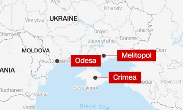 Ukraynanın güneyinde çatışmalar artıyor: Odesa ve Melitopol saldırı altında