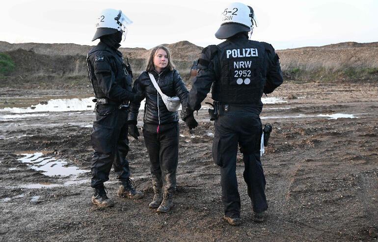 Greta Thunberg serbest bırakıldı