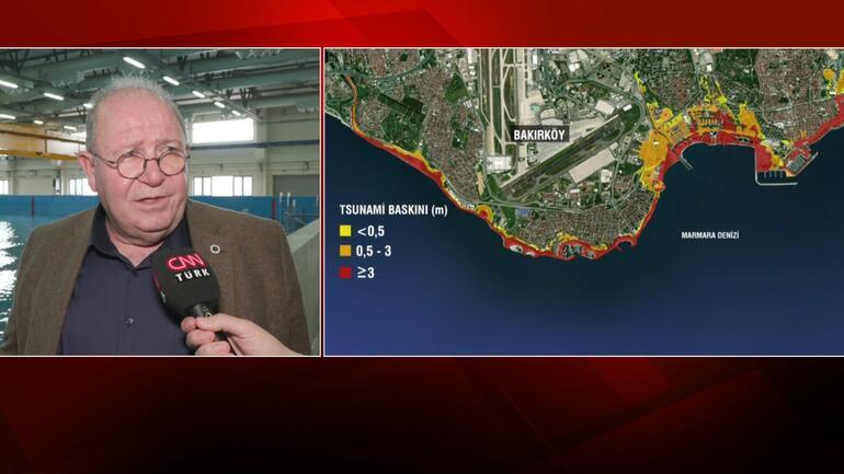 İstanbul için tsunami simülasyonu: Prof. Dr. Şükrü Ersoy nerelerde görüleceğini açıkladı
