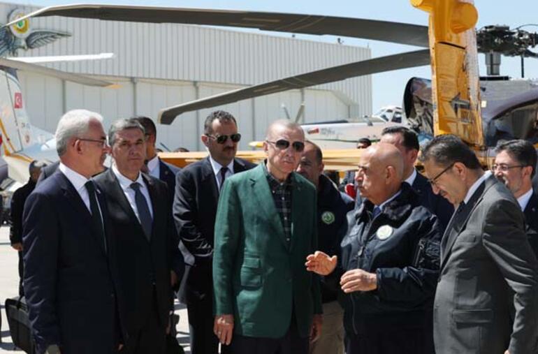 Cumhurbaşkanı Erdoğan, yerli helikoptere Nefes adını verdi