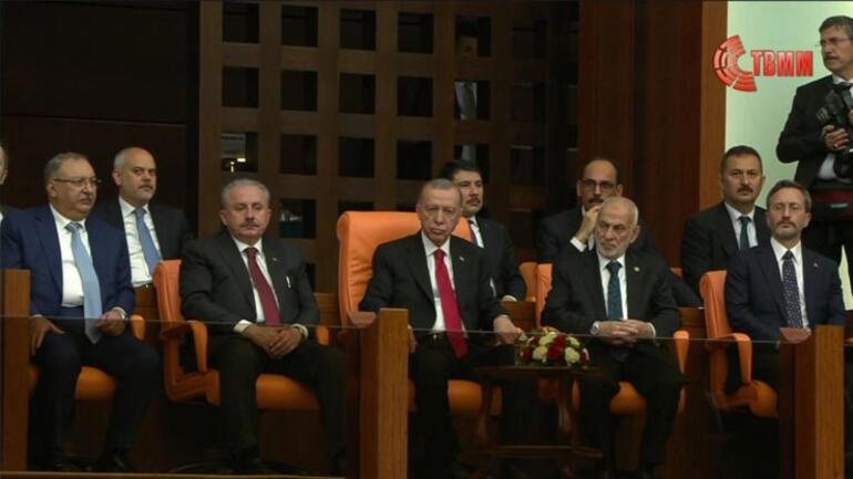 Son dakika... Cumhurbaşkanı Erdoğan Mecliste