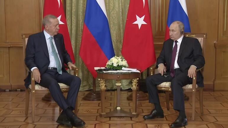 SON DAKİKA: Erdoğan-Putin zirvesi başladı